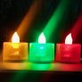 Multicolor LED Candle Diya Lights for Diwali Home Decor Diwali Pooja Diwali Mandir