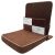 Tiptop Foldable Meditation Chair/Yoga/Relaxing Chairs with Extra Rectangular Cushion Back Support (Big Size 20 x 18 x 3 Inch) (Brown)