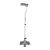 Vissco Avanti L Shape Tripod Walking Stick for Physically Challeged, Light Weight & Adjustable Height (Grey)